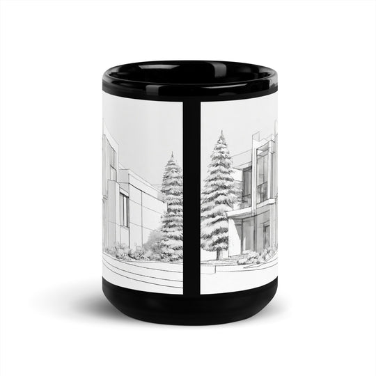 Black Glossy Mug - WhatUWant2Buy