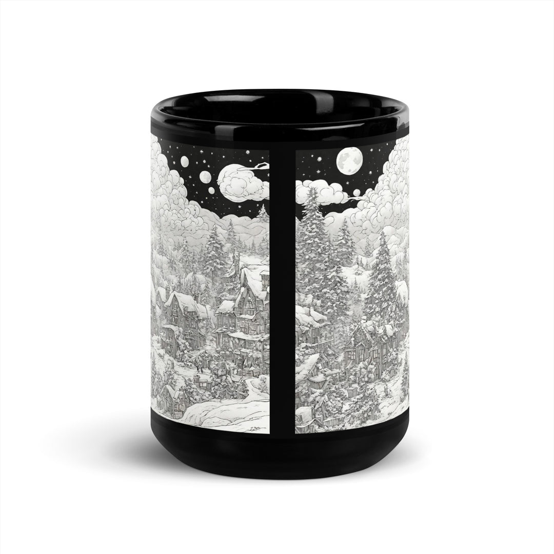 Black Glossy Mug - WhatUWant2Buy
