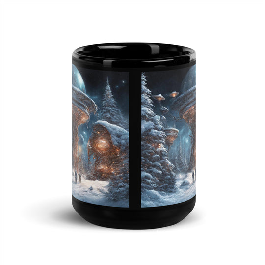 Black Glossy Mug - WhatUWant2Buy