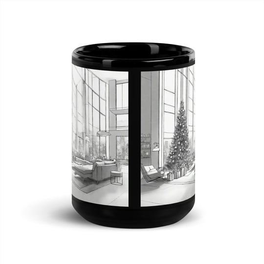 Black Glossy Mug - WhatUWant2Buy