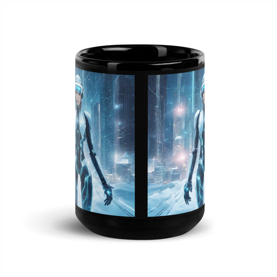 Black Glossy Mug - WhatUWant2Buy