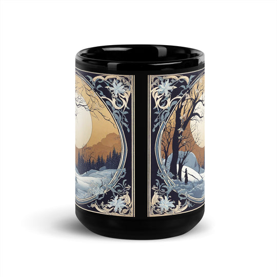 Black Glossy Mug - WhatUWant2Buy