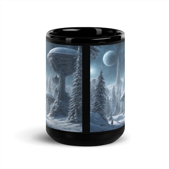 Black Glossy Mug - WhatUWant2Buy