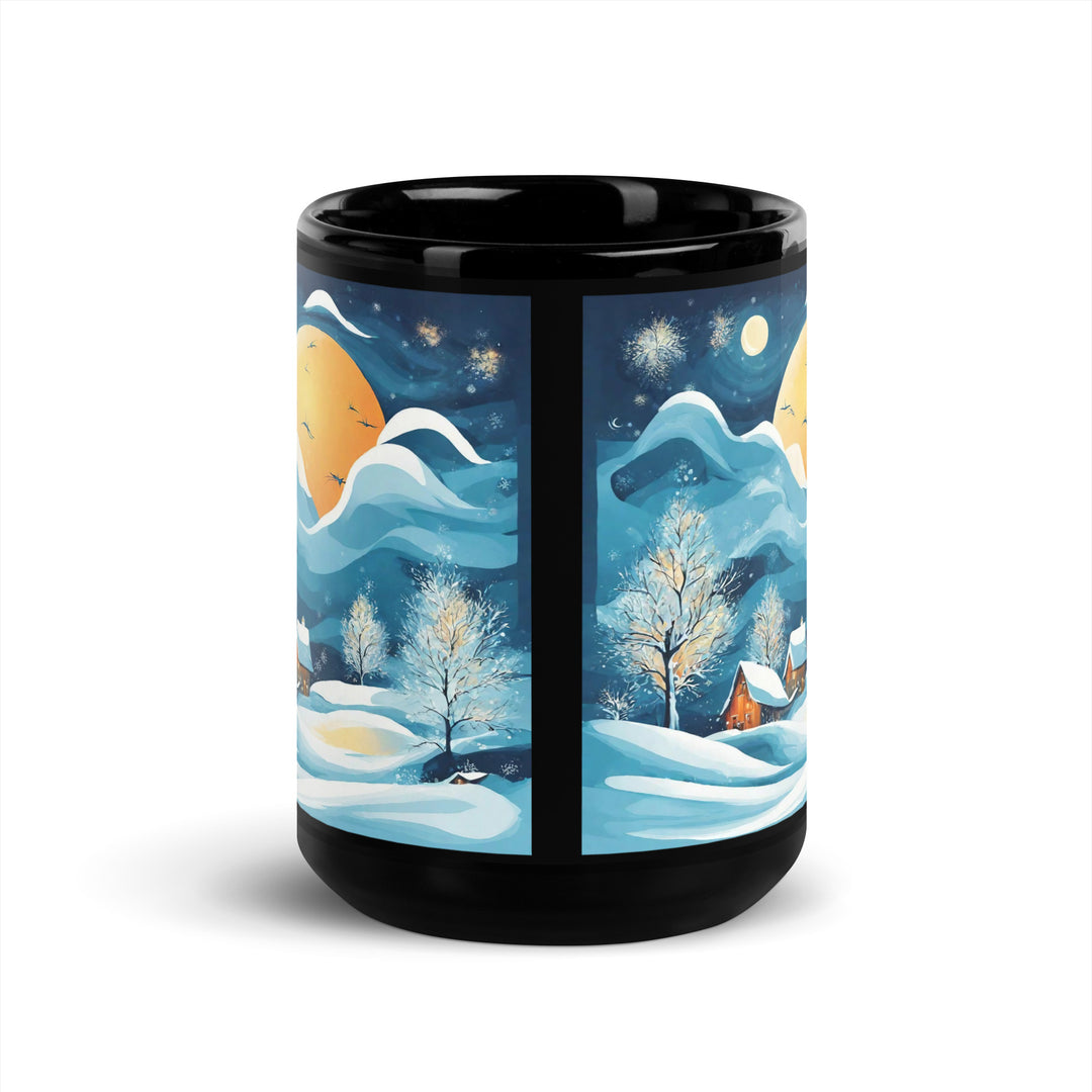 Black Glossy Mug - WhatUWant2Buy
