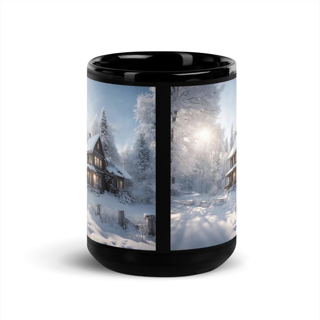 Black Glossy Mug - WhatUWant2Buy