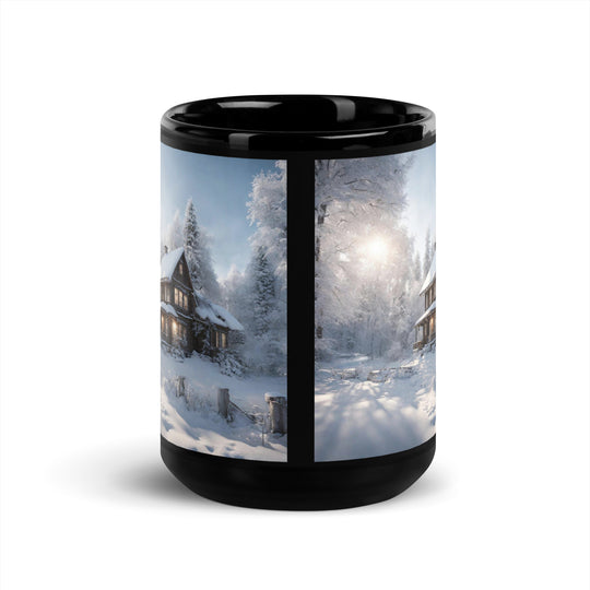 Black Glossy Mug - WhatUWant2Buy