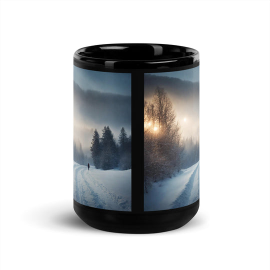 Black Glossy Mug - WhatUWant2Buy