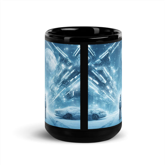 Black Glossy Mug - WhatUWant2Buy