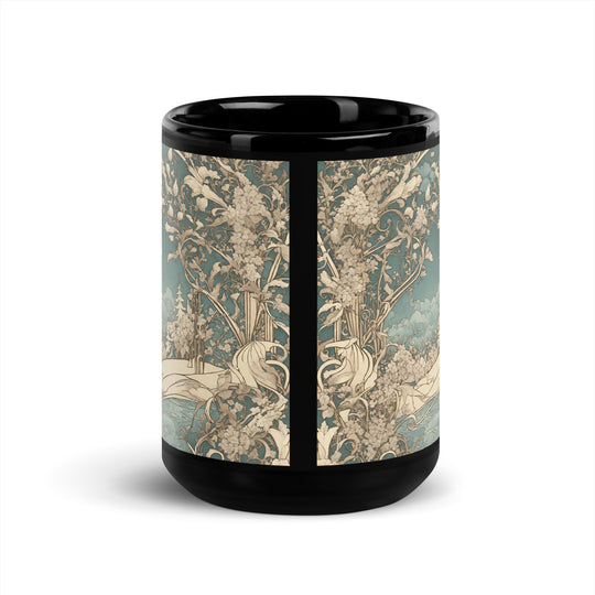 Black Glossy Mug - WhatUWant2Buy