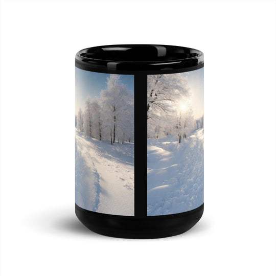 Black Glossy Mug - WhatUWant2Buy