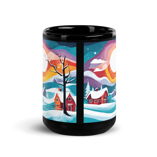 Black Glossy Mug - WhatUWant2Buy