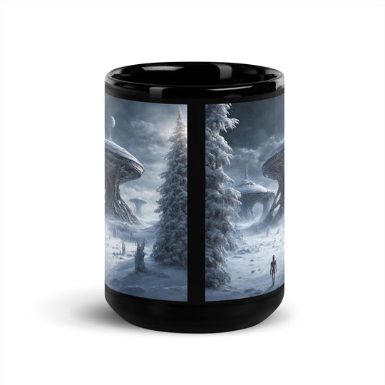 Black Glossy Mug - WhatUWant2Buy