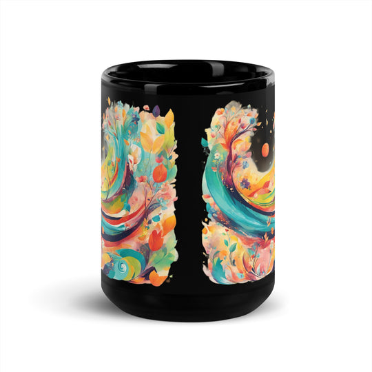 Black Glossy Mug - WhatUWant2Buy