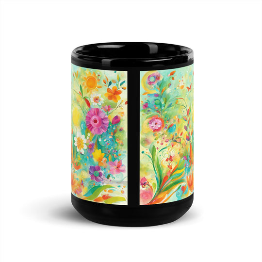 Black Glossy Mug - WhatUWant2Buy