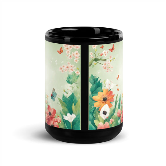 Black Glossy Mug - WhatUWant2Buy