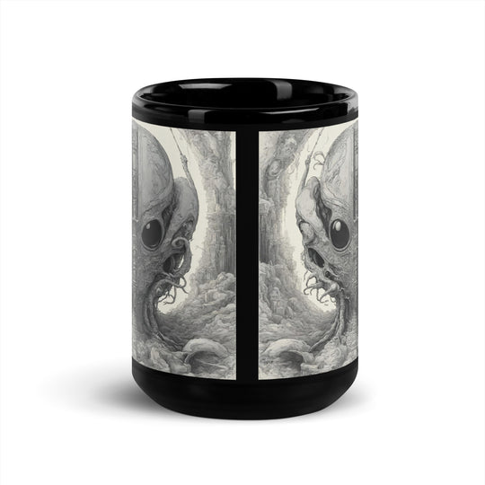 Black Glossy Mug - WhatUWant2Buy