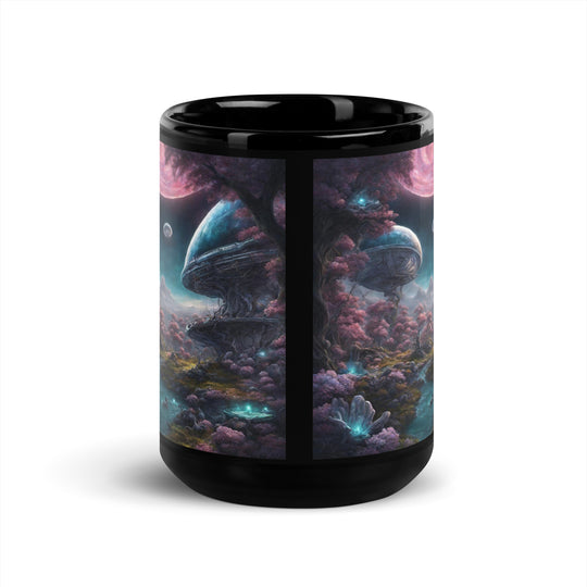 Black Glossy Mug - WhatUWant2Buy