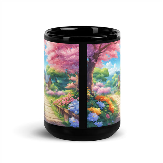 Black Glossy Mug - WhatUWant2Buy