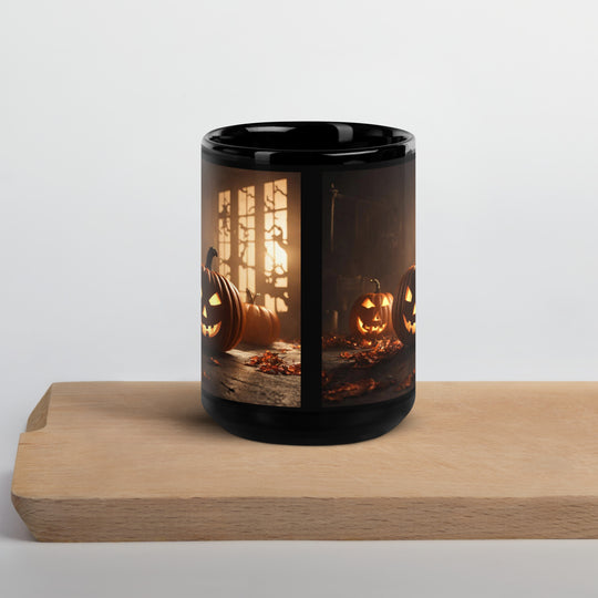 Black Glossy Mug - WhatUWant2Buy