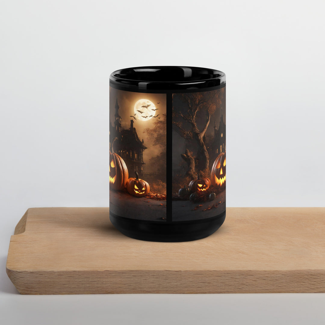 Black Glossy Mug - WhatUWant2Buy