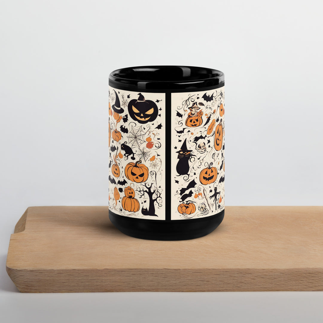 Black Glossy Mug - WhatUWant2Buy