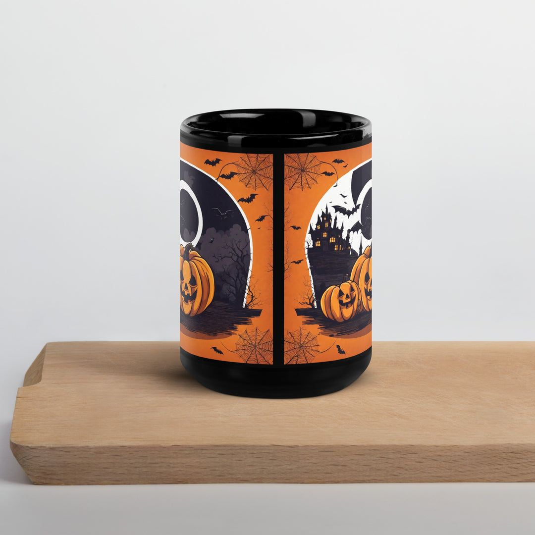 Black Glossy Mug - WhatUWant2Buy