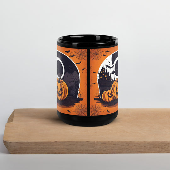Black Glossy Mug - WhatUWant2Buy