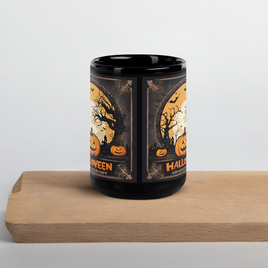 Black Glossy Mug - WhatUWant2Buy