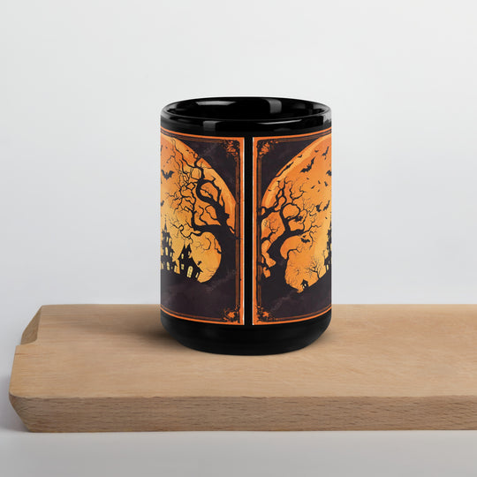 Black Glossy Mug - WhatUWant2Buy