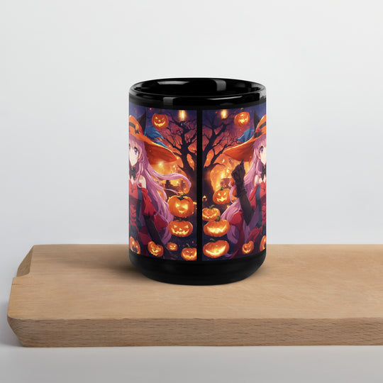 Black Glossy Mug - WhatUWant2Buy