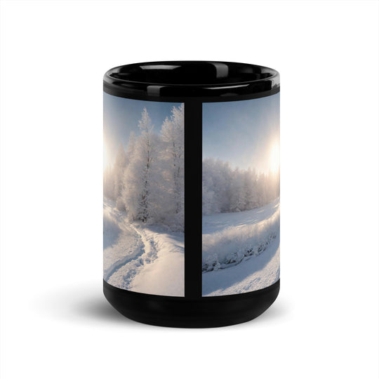 Black Glossy Mug - WhatUWant2Buy