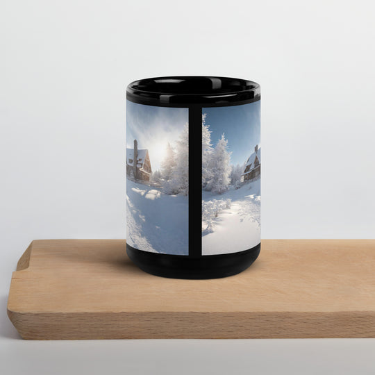 Black Glossy Mug - WhatUWant2Buy