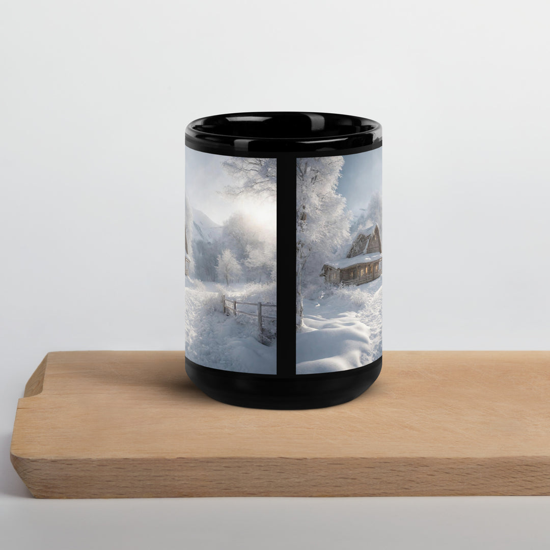Black Glossy Mug - WhatUWant2Buy
