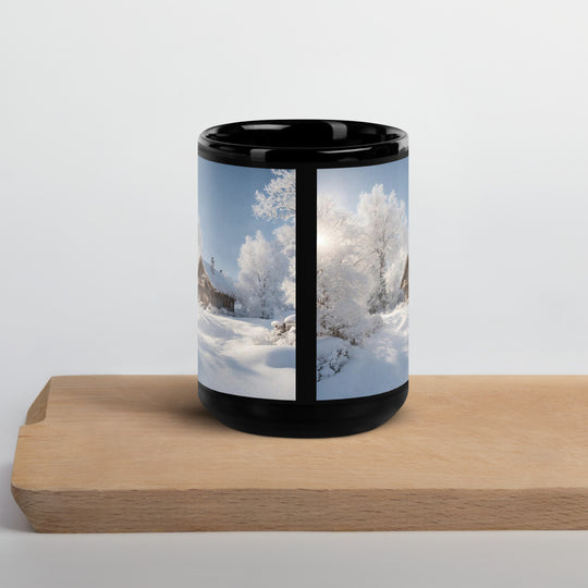 Black Glossy Mug - WhatUWant2Buy