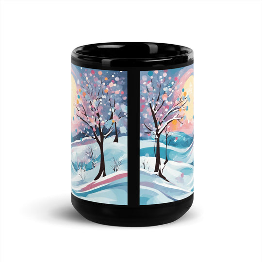 Black Glossy Mug - WhatUWant2Buy