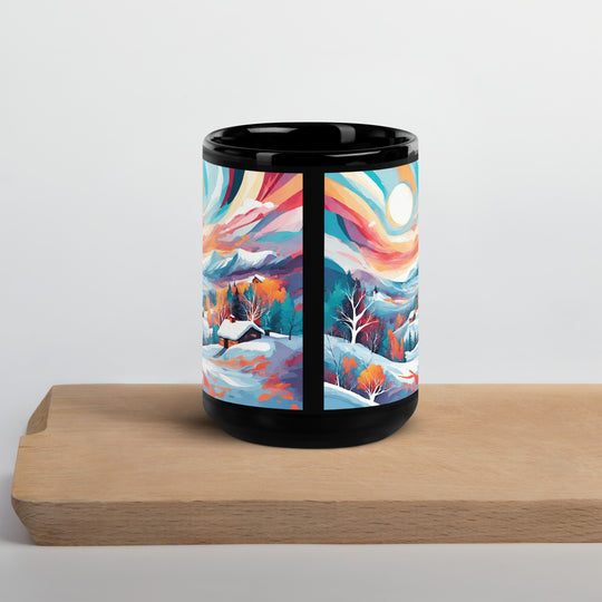 Black Glossy Mug - WhatUWant2Buy