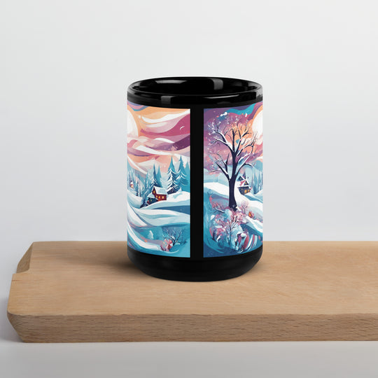 Black Glossy Mug - WhatUWant2Buy