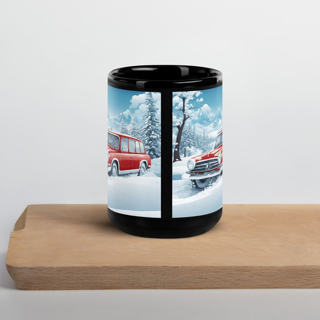 Black Glossy Mug - WhatUWant2Buy