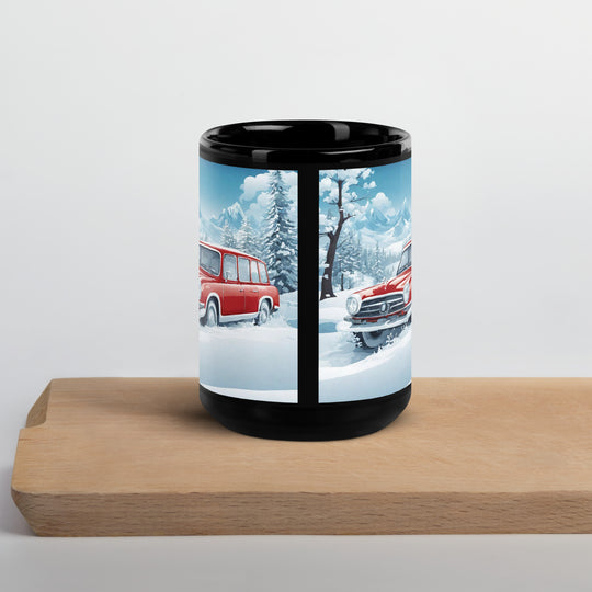 Black Glossy Mug - WhatUWant2Buy