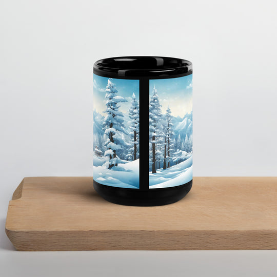 Black Glossy Mug - WhatUWant2Buy