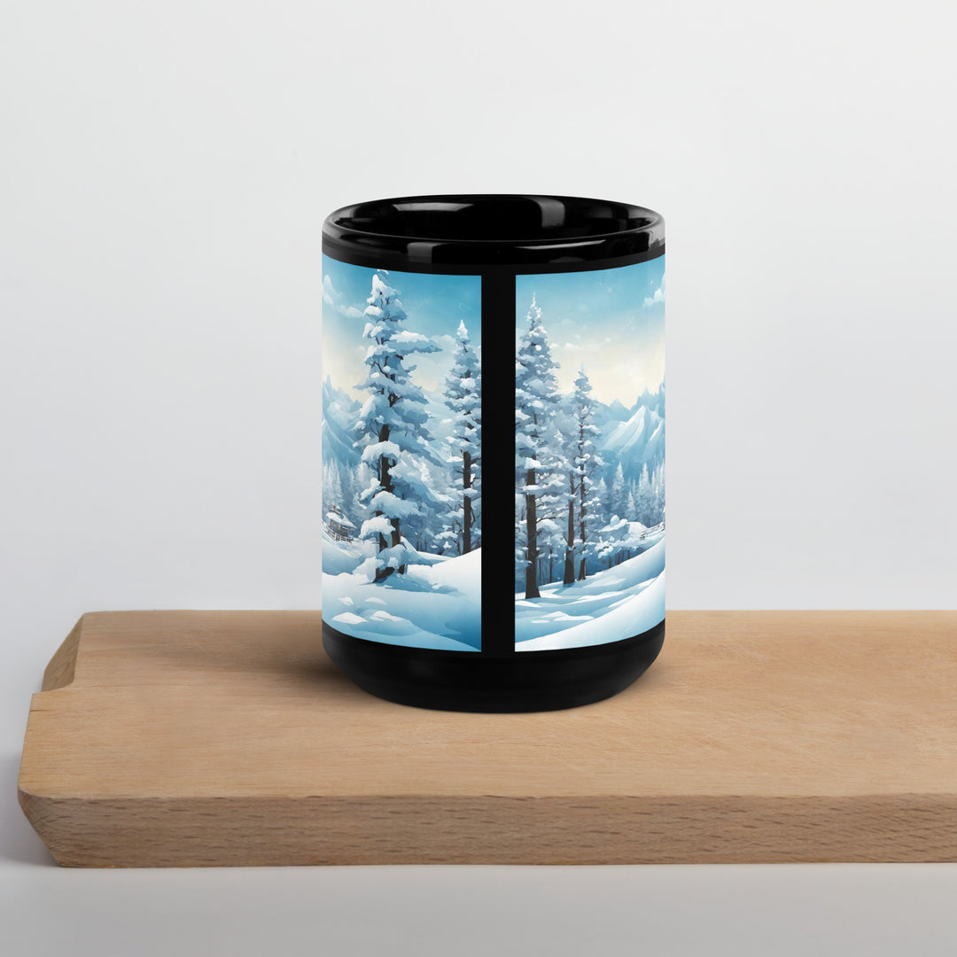Black Glossy Mug - WhatUWant2Buy