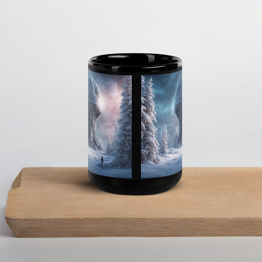 Black Glossy Mug - WhatUWant2Buy