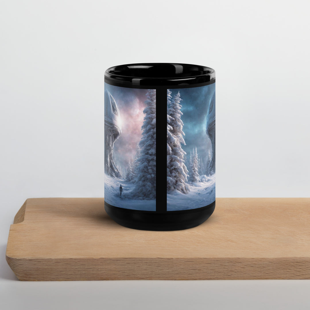 Black Glossy Mug - WhatUWant2Buy