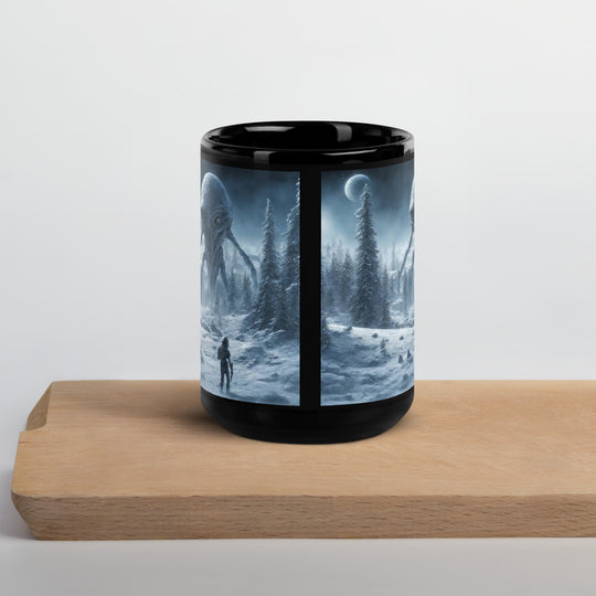 Black Glossy Mug - WhatUWant2Buy