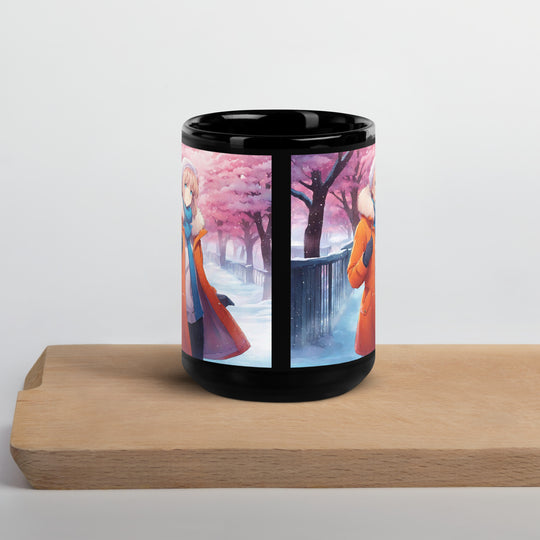 Black Glossy Mug - WhatUWant2Buy