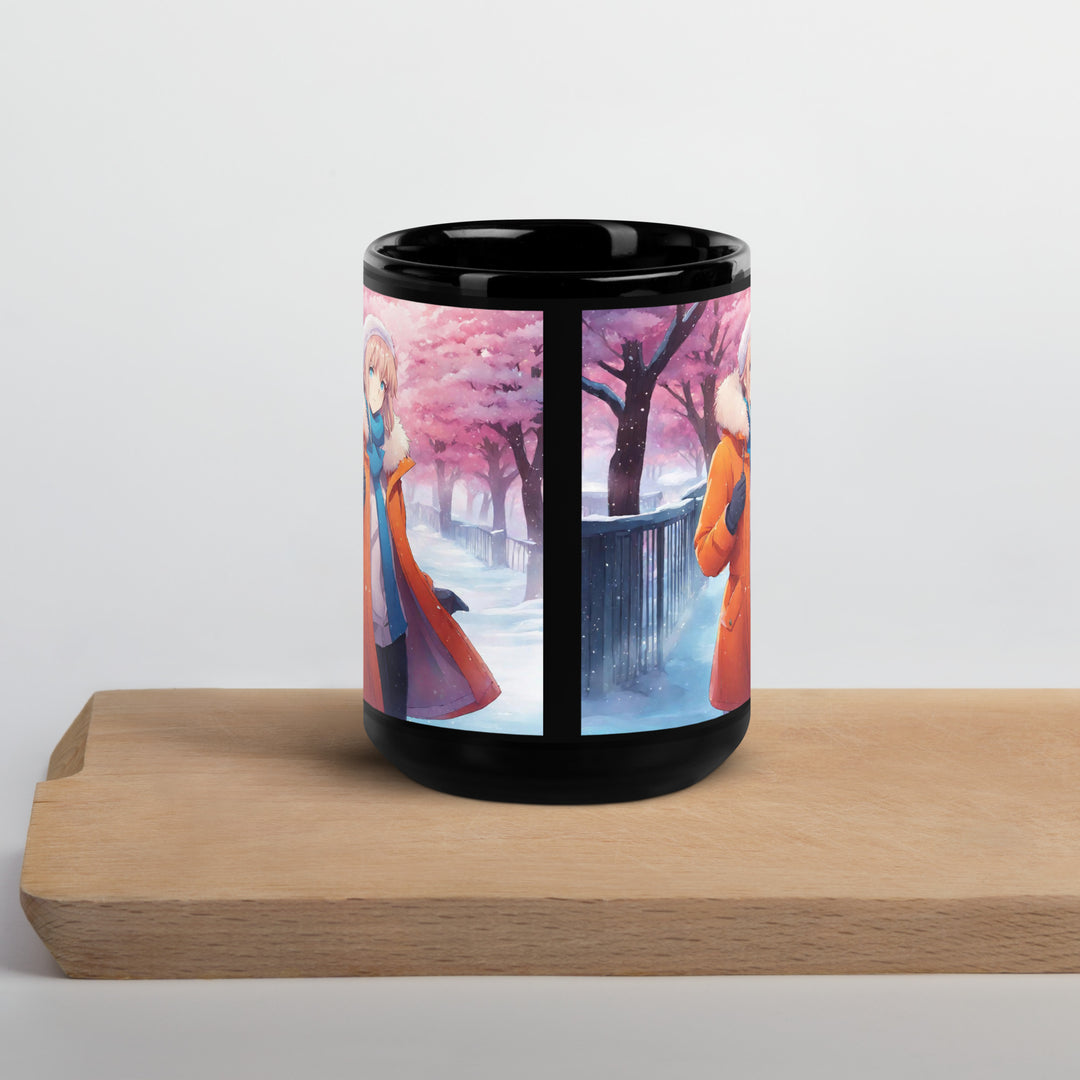 Black Glossy Mug - WhatUWant2Buy