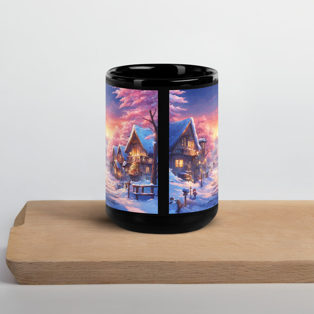 Black Glossy Mug - WhatUWant2Buy
