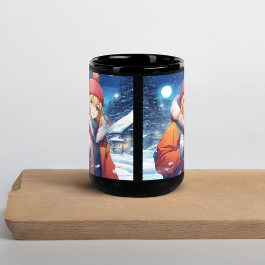 Black Glossy Mug - WhatUWant2Buy