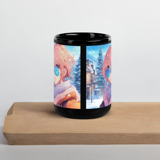 Black Glossy Mug - WhatUWant2Buy