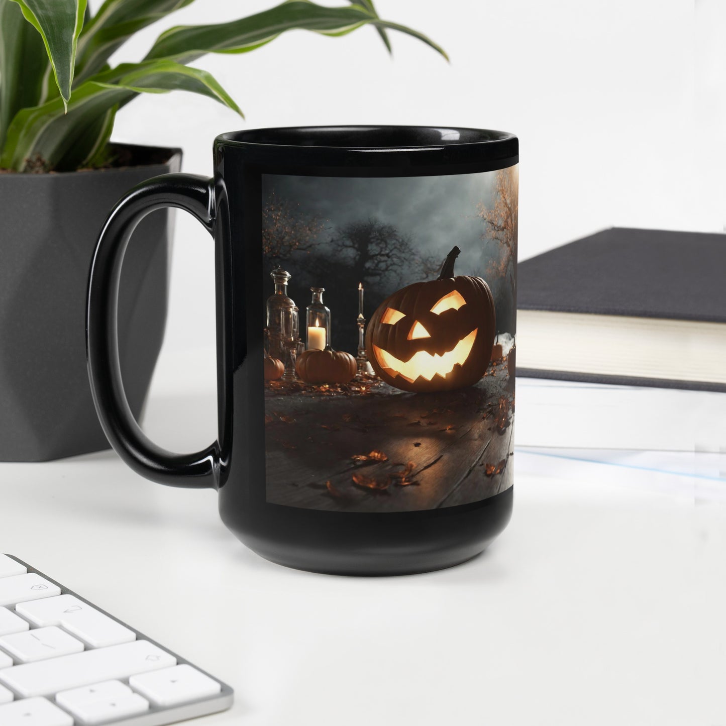 Black Glossy Mug